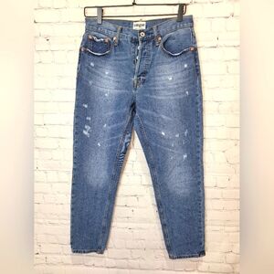 Umgee‎ distressed Button Fly Jeans Size 28